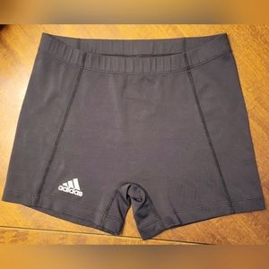 Womens Black Adidas Volleyball Shorts - Size Large